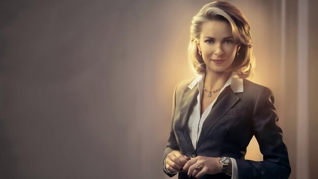 Beautiful businesswoman portrait