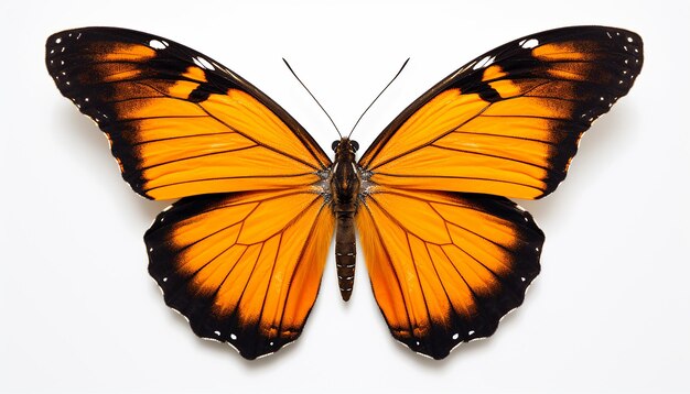 Beautiful Butterfly Elevation Side View