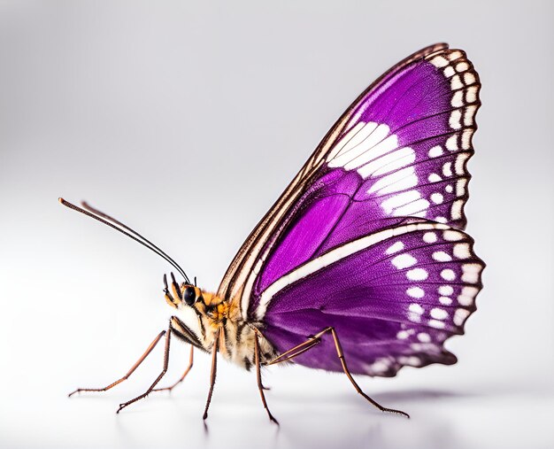 Beautiful butterfly isolated on white background