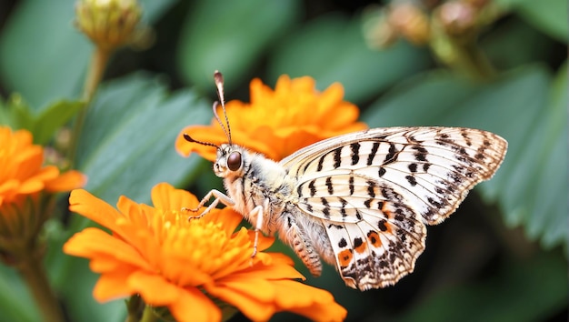 A beautiful butterfly photo ai generated