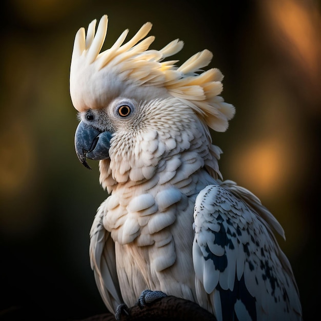 美しいカカトゥアの鳥の写真撮影