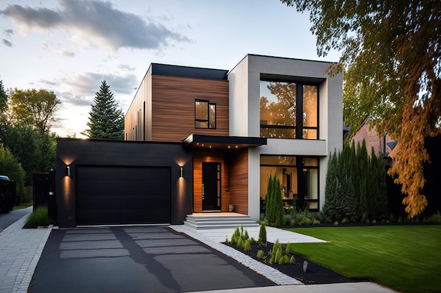 Beautiful Canadian home in a suburb of Montreal
