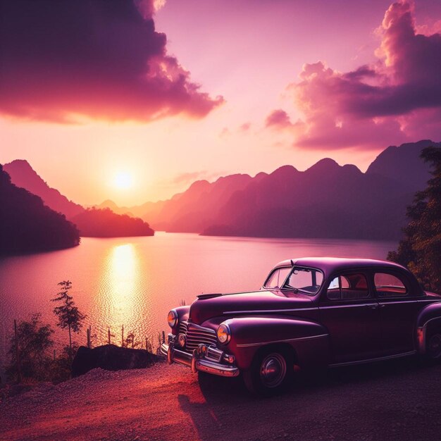 Premium AI Image beautiful car photo future car new car 2024 new car