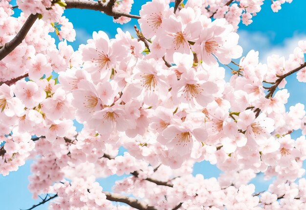 写真 春の桜の美しい桜