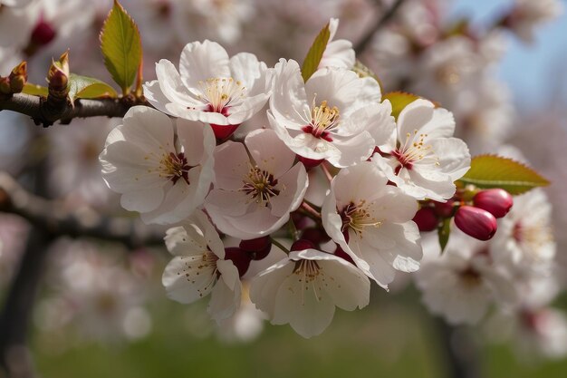 優しい花がく美しい桜の木 素晴らしい春の花