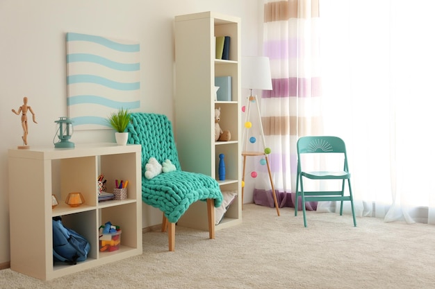 beautiful children room interior