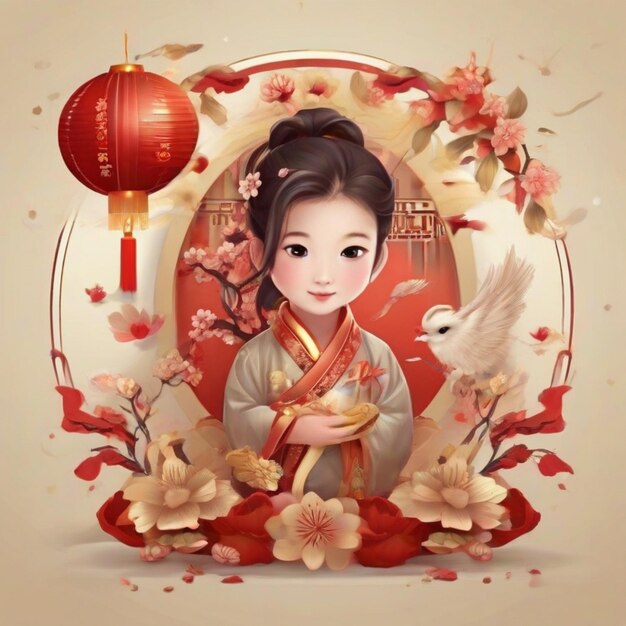 beautiful chinese new year concept banner