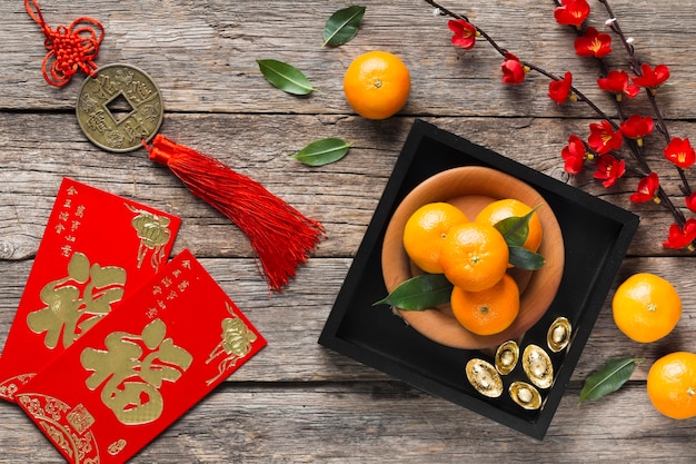 Foto bello concetto cinese del nuovo anno