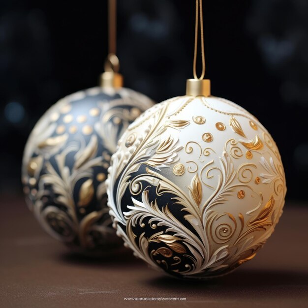 beautiful christmas ball decoration