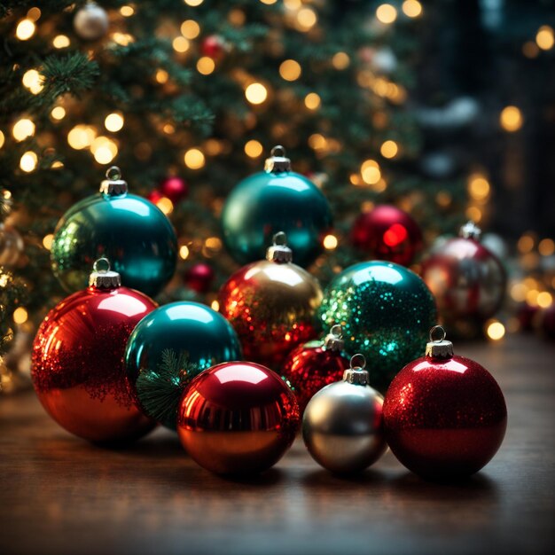 Beautiful christmas balls