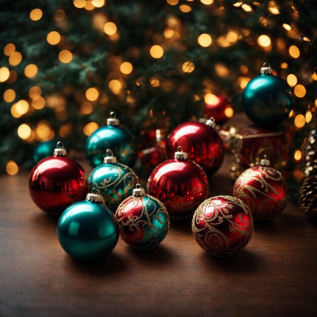 Beautiful Christmas balls