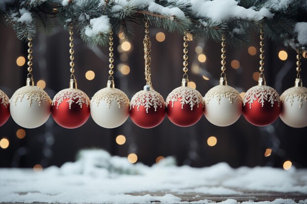 Beautiful Christmas decorations Christmas ball Christmas tree decorations wallpaper