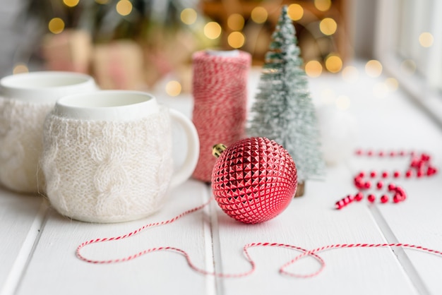 美しいクリスマスの飾り