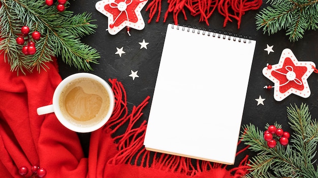 クリスマス・イブ・コンセプト コピースペース