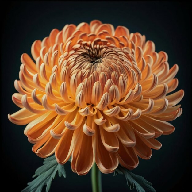 Photo beautiful chrysanthemum flower