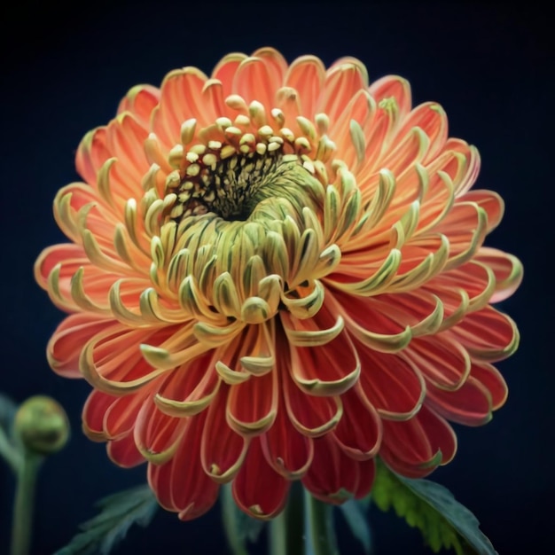 Beautiful chrysanthemum flower