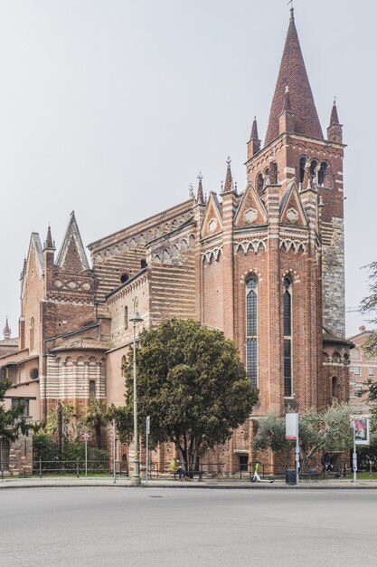 Photo the beautiful church of san fermo in verona