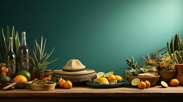 Beautiful Cinco de Mayo banner background concept for banner or poster background