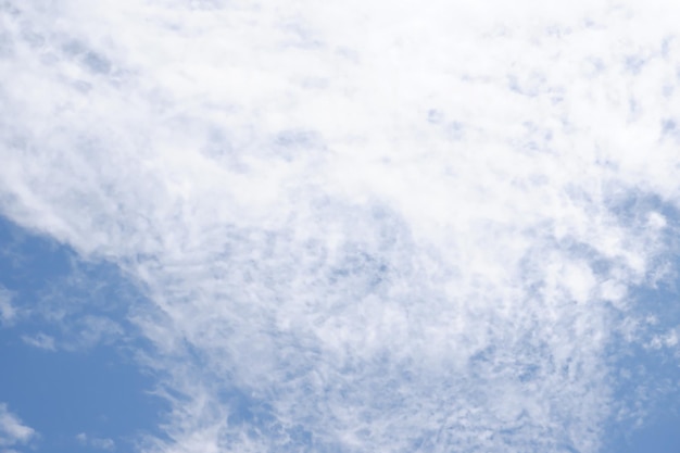 beautiful cloud on blue sky as a background