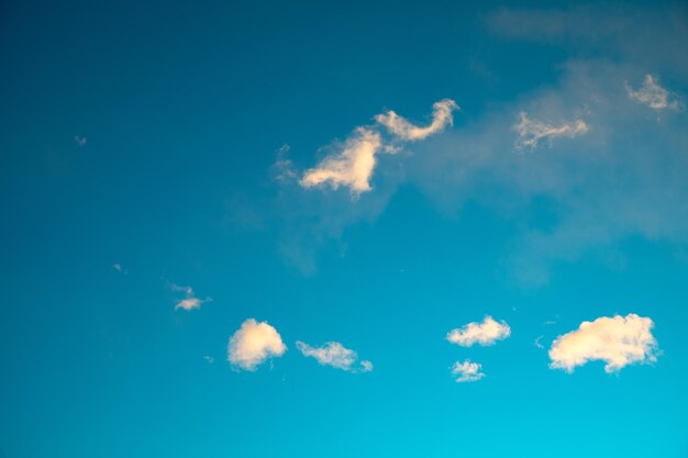 Beautiful cloud in colourful sky at sunset timexDxA