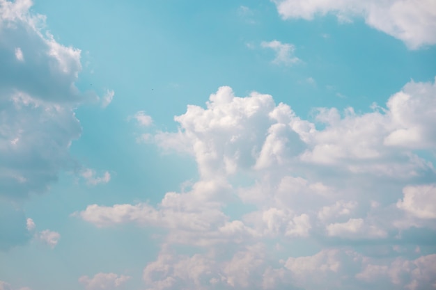 Photo beautiful clouds and blue sky