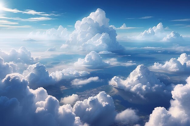 Beautiful clouds digital art