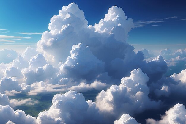 Beautiful clouds digital art