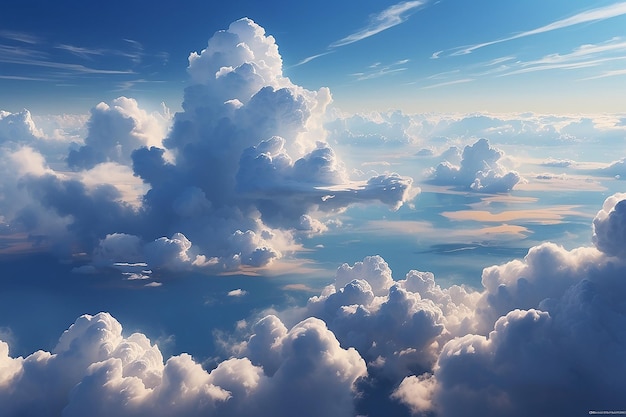 Beautiful clouds digital art