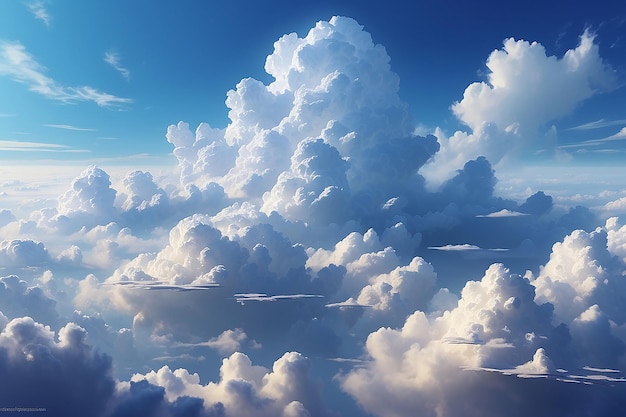 Beautiful clouds digital art