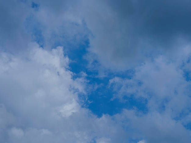 雨の日の美しい雲