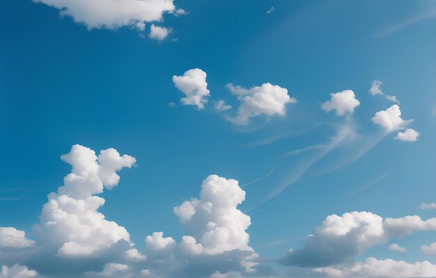 Beautiful clouds in the sky