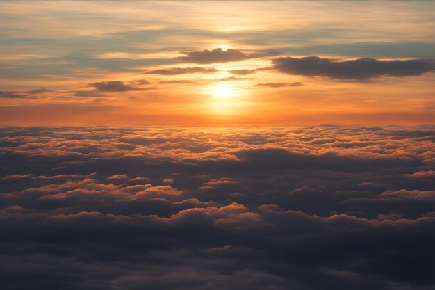 Photo beautiful clouds in the sky