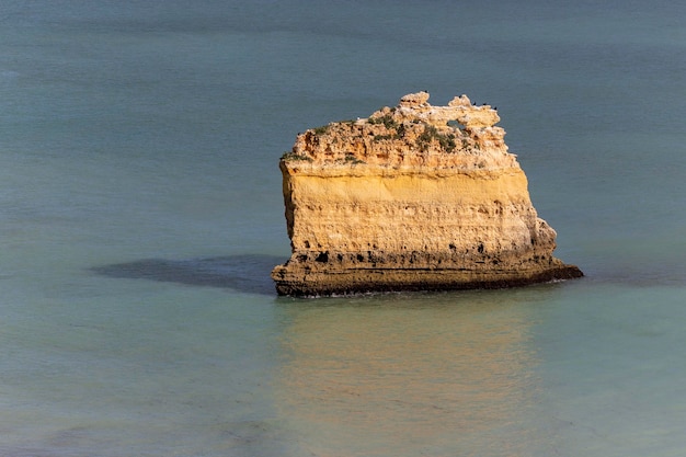 Foto bella geologia costiera