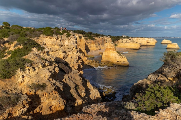 Beautiful coastal hiking trail