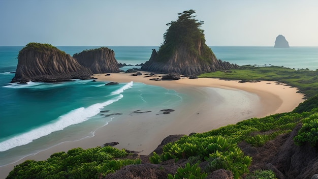 美しい海岸景色