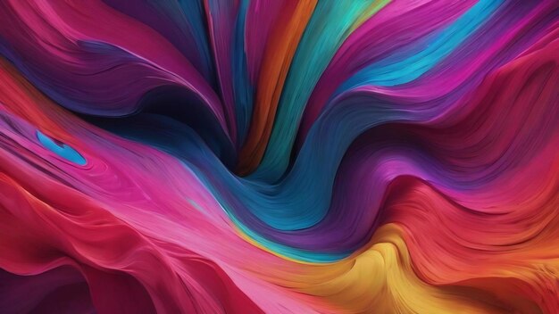 Beautiful colorful abstract wallpaper 3d rendering