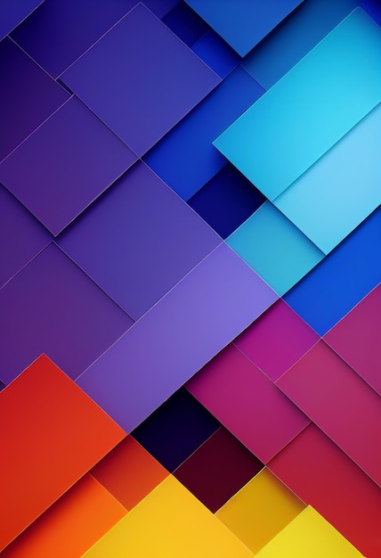 Beautiful colorful abstract wallpaper 3d rendering