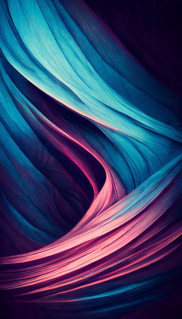 Photo beautiful colorful abstract wallpaper 3d rendering