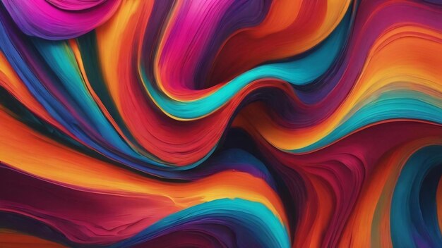 Beautiful colorful abstract wallpaper 3d rendering