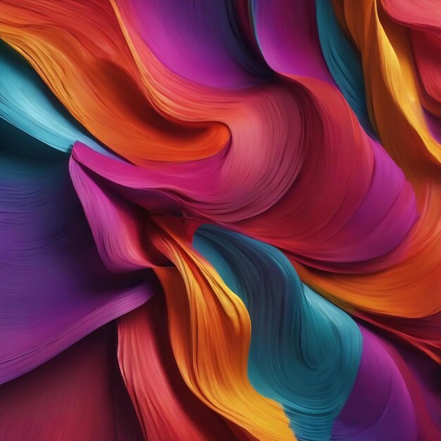 Beautiful colorful abstract wallpaper 3d rendering