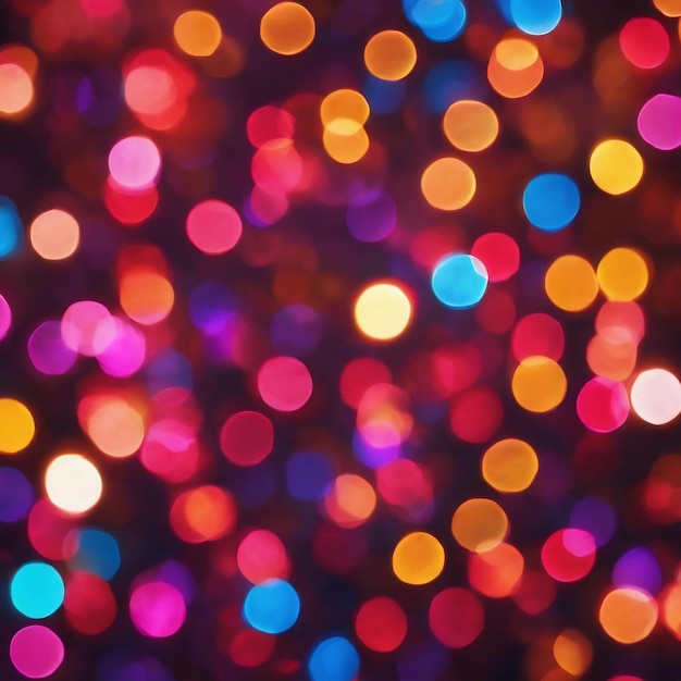 Beautiful and colorful bokeh for background abstract