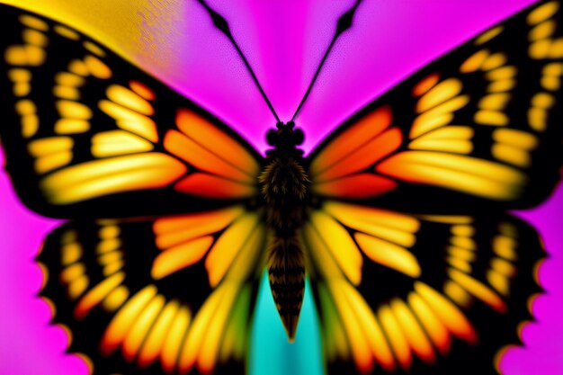 A beautiful colorful Butterfly The Captivating Beauty of Butterflies Generative AI