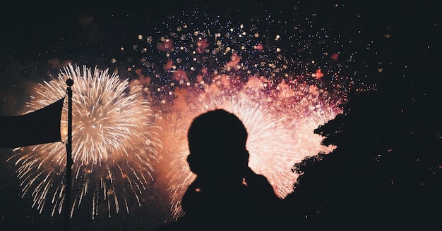 写真 美しいカラフルな祝賀式典