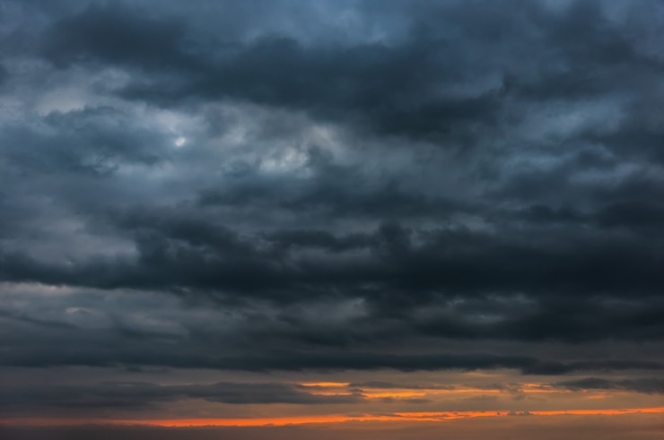 Photo beautiful colorful dawn sky background