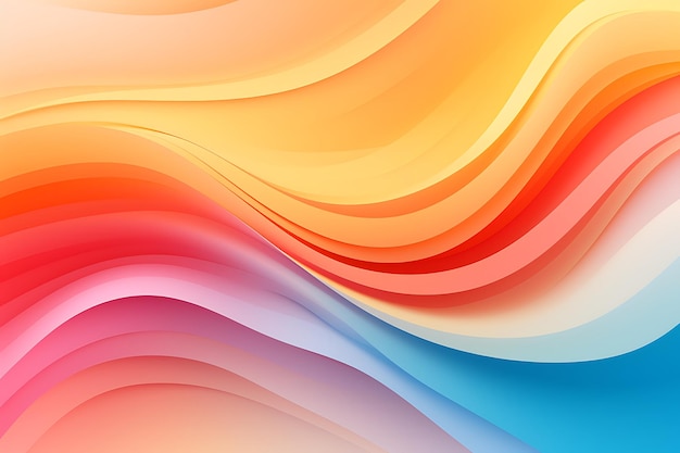 Beautiful colorful gradient background design