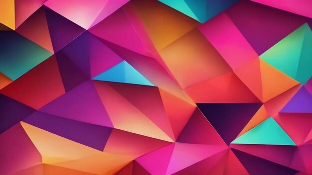 Beautiful colorful gradient background wallpaper abstract colorful background with triangles