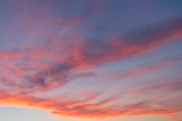 Beautiful colorful morning sky background.