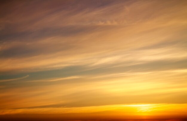 Beautiful colorful sky. Sky background