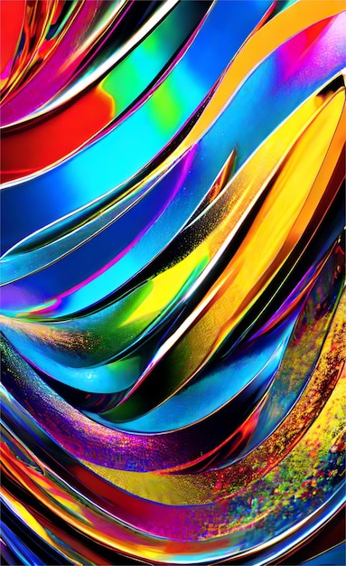 Beautiful and Colourful Abstract Background