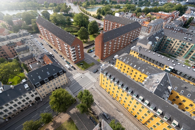 Beautiful Copenhagen city in Denmark